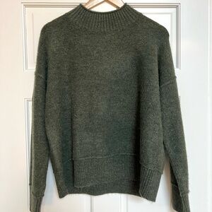 Cozy Olive Green Sweater